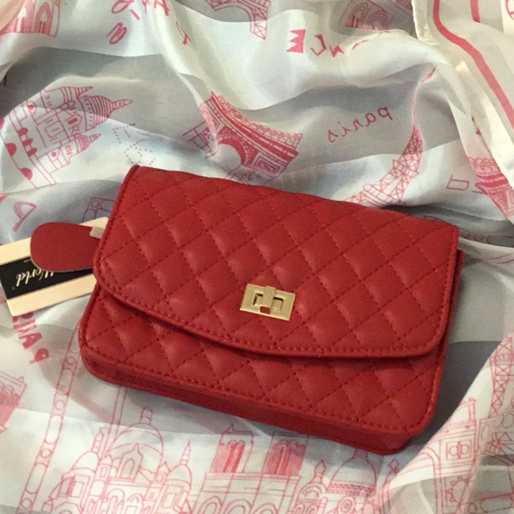 Mellow World Clutch/Crossbody Bag, NWT